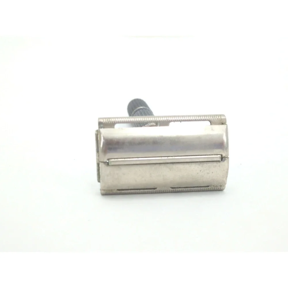 1969 Gillette Super Adjustable Black Beauty O4 Vintage Safety Razor